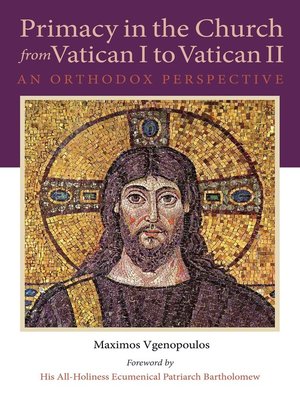 cover image of Primacy in the Church from Vatican I to Vatican II